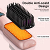 Wetene Wireless Hair Straightening Comb, Portable USB Charging Curling Iron, Electric Styling Comb, Rechargeable Hair Care Tool